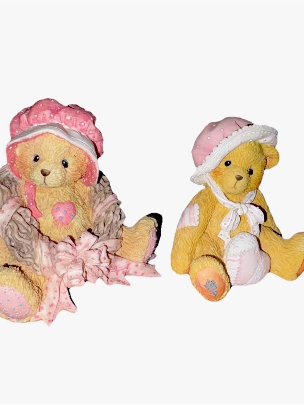 Vintage Collectible Cherished Teddies 2 Piece Bundle Priscilla 1992, Phoebe 1993